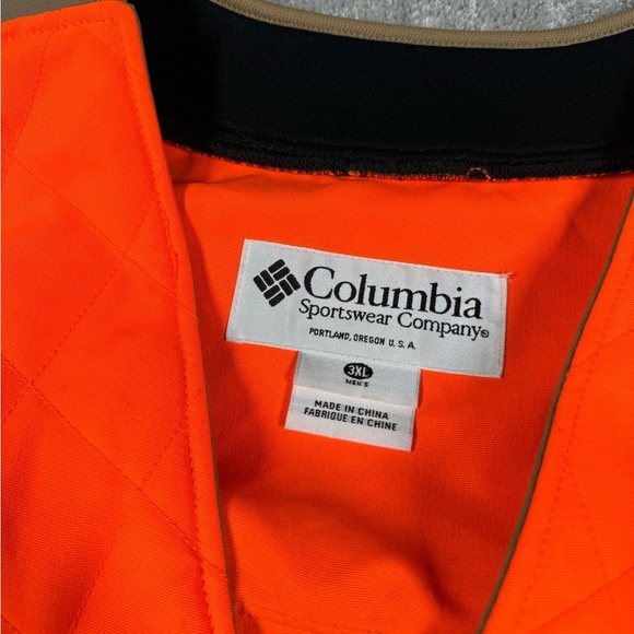 Columbia Quickloader Orange Upland Game Pocket Hunting Shooting Vest Size 3XL - Picture 2 of 7